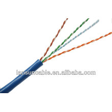 Cable de extensión cat5e PVC más flexible y frecuencia de 100Mhz